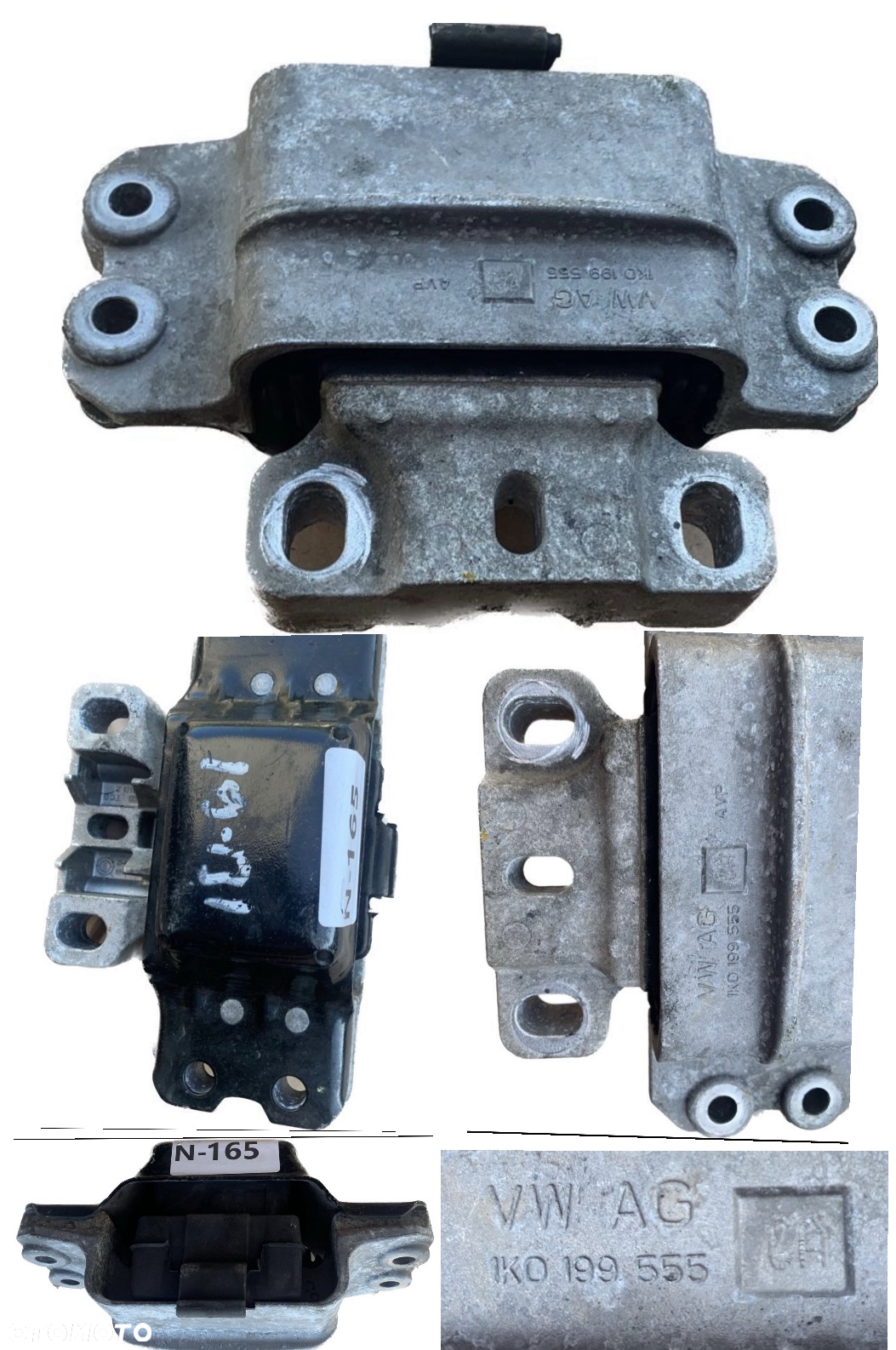 Tania wysyłka 10 zł Łapa Poduszka Skrzyni Silnika Peugeot 207 1.4 06-12r AUDI SEAT SKODA VW 03-18r BMW E81 04-13r F20 11-19r Opel ADAM Corsa D E 06-19r - 4