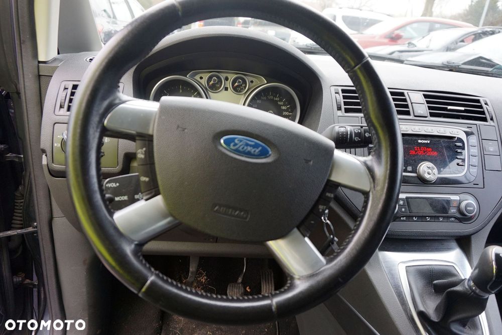 KIEROWNICA SKÓRZANA SKÓRA C-MAX I MK1 LIFT 3M51-3600-CJ3ZHE FORD 2006-2010 - 1
