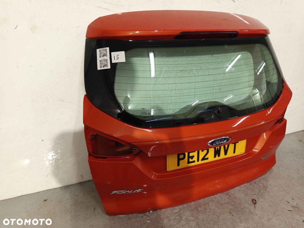 ! KLAPA TYŁ TYLNA BAGAŻNIKA DO FORD FOCUS 3 III MK.3 KOMBI POMARANCZOWY - 3