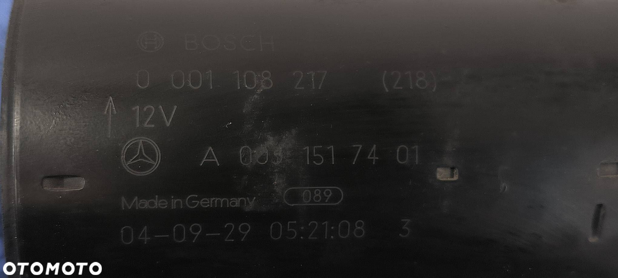 ROZRUSZNIK MERCEDES-BENZ A-KLASA W169 A0051517401 - 4