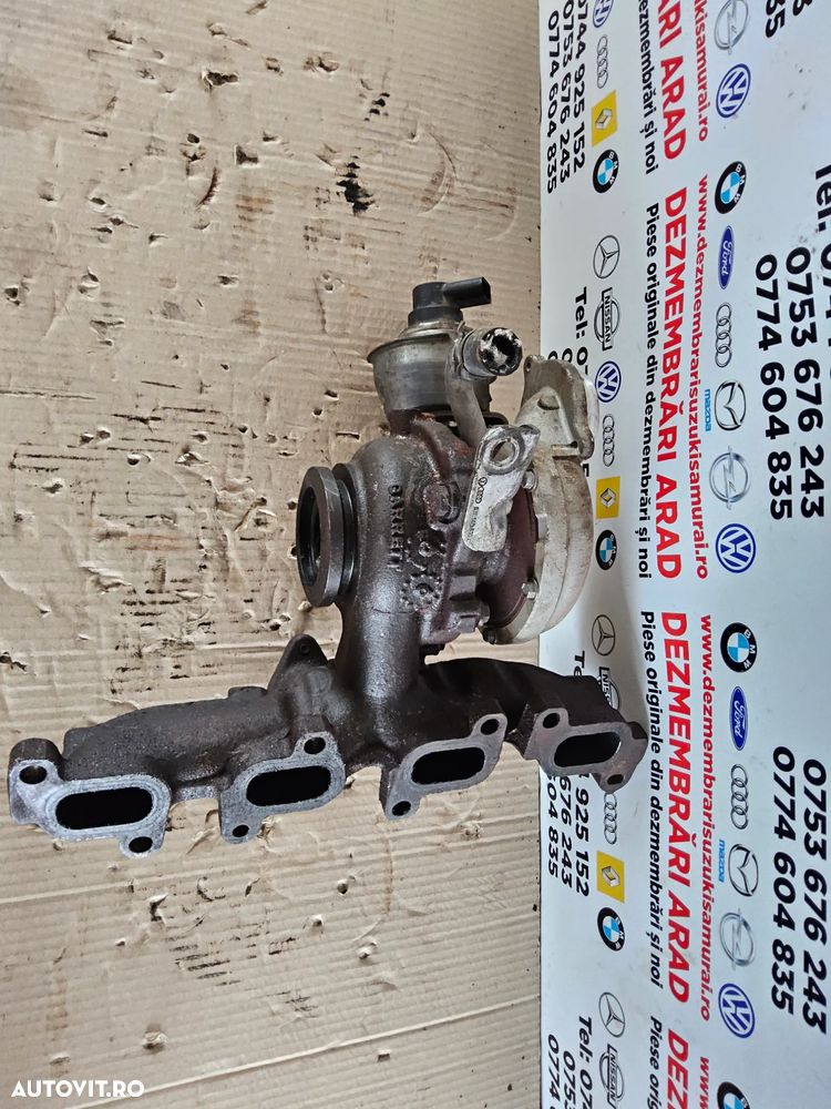 Turbina vw t5 2.0 cod 03l253016m turbosuflanta turbo vw t5 2.0 140cp - 4