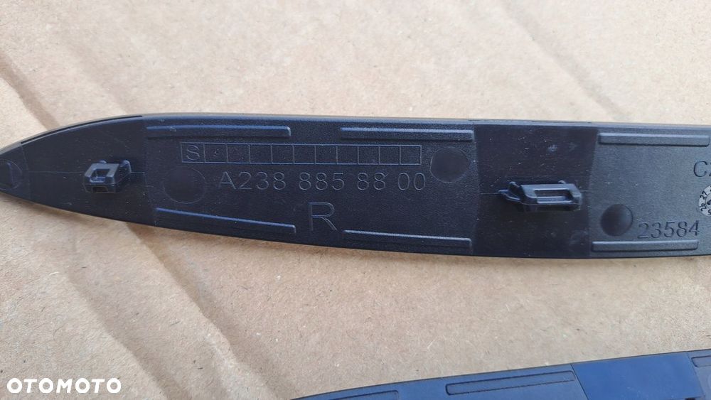 MERCEDES E COUPE C238 AMG ZAŚLEPKA LISTWA ZDERZAKA LEWA PRAWA A2388858800 - 4