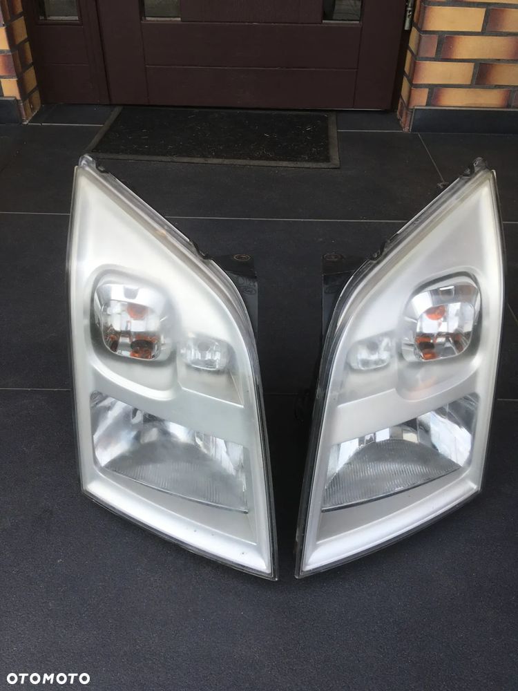 FORD TRANSIT MK7 BIAŁY PRZÓD KOMPLETNY ZDERZAK MASKA BŁOTNIK LAMPA REFLEKTOR PAS GRILL CHŁODNICE BELKA ZDERZAK PAS - 14