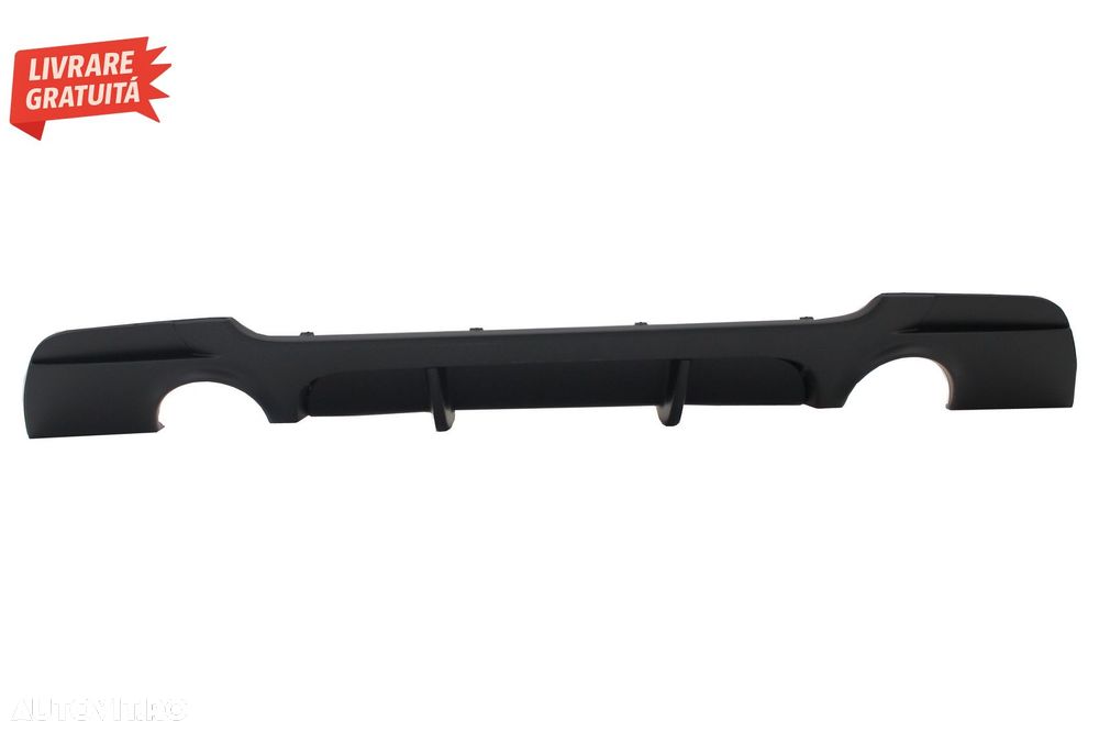 Difuzor Bara Spate Cu Evacuare Dubla BMW 3 Series E92 E93 (2006-2013) M Design- livrare gratuita - 2