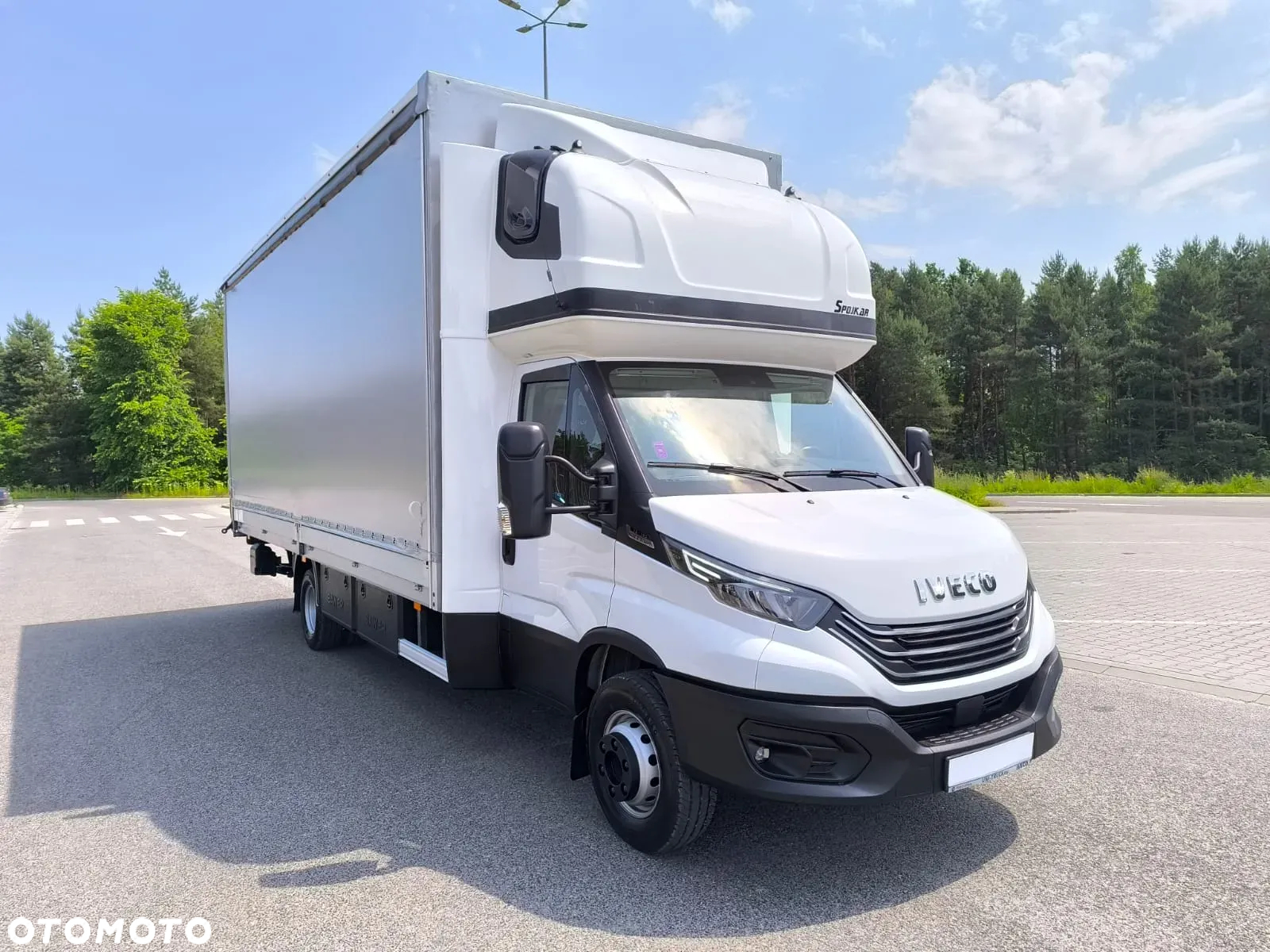 Iveco Daily 70C18 WINDA 1000kg, Sypialnia, 6.45m, 16Palet, 2xFirana + Zsuwany Dach! - 3