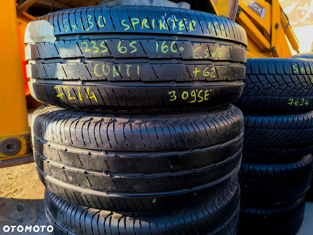 6x130 Felgi Stalowe Stal 16C 16 C Koła Letnie Lato MERCEDES SPRINTER VW CRAFTER 7mm Legnica ALU-RAD 235/65 - 8