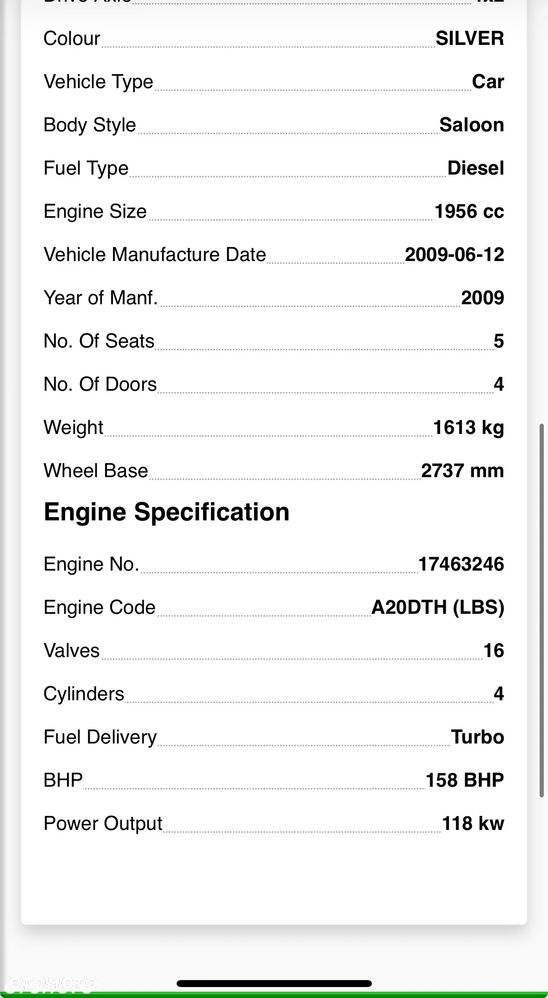 Silnik kompletny Opel Insignia Astra Zafira film A20dth A20dtj a20dt A20dte 107 tys mil - 11