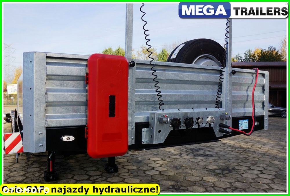 Mega Niska podłoga, DMC 54 T, oś skrętna, najazdy HYDRULICZNE 4,0 M !!! - 14