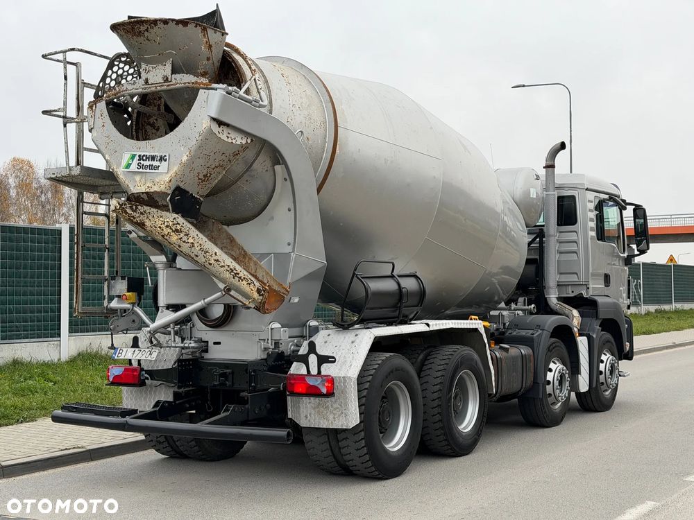 MAN TGS 32.400 8x4  // BETONOMIESZARKA STETTER // GRUSZKA // 10M3 // STEROWANIE ZEW. SMART CONTROL // - 3