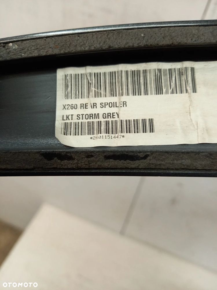 Jaguar XF II 2 X260 GX63 Sport dokladka lotka spoiler na klape OEM - 4