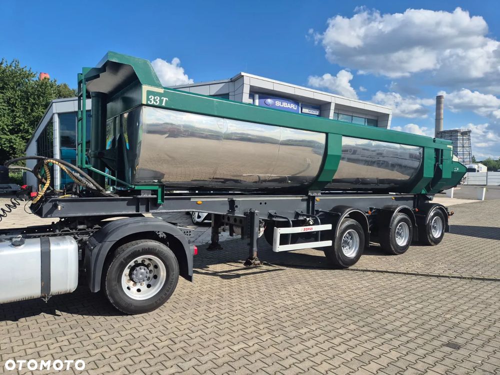 Zorzi 46S095 PRS / WANNA / PODGRZEWANA / WYWROTKA / INOX / HARDOX / PRZESUWNY TYŁ / 3 OSIE / WIELKA ŁADOWNOŚĆ 34TON / DO ASFALTU - 3