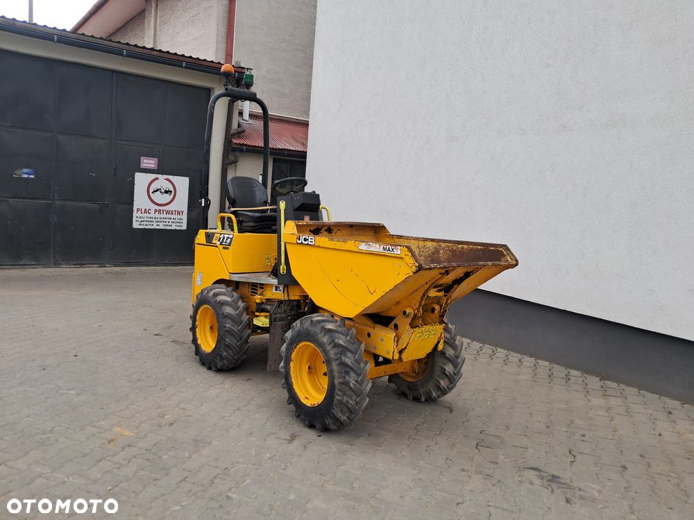 JCB 1T-2 Wozidło budowlane * Wysoki wysyp * 4x4 * hydrostat * Przegubowe * prod. Lipiec 2021 * 600 MTH*  silnik Perkins 3 cylindry 22KM *  szerokie opony 80% Terex HD1000 * Thwaites 1 ton * Ausa D85 AHA Wacker Neuson 1001 HIGH TIP Terenowe do wąskich przestrzeni 110cm całe w oryginale ładne zwinne 1 2 3 6 9 tony - 4