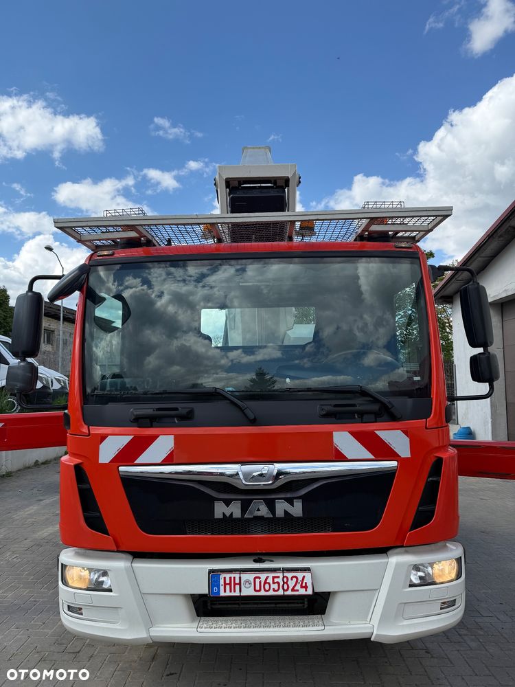 MAN Podnośnik Koszowy Zwyżka Ruthman T330 33 metry  DmC 7500KG! 21 w bok! UDT! Jak Wumag Gsr Multitel Euro 6!!! - 18