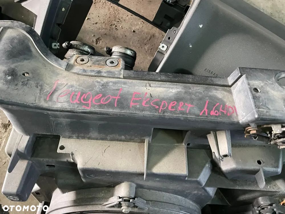 Pas przedni wzmocnienie czołowe wentylator chłodnica peugeot expert 1.6HDI - 4