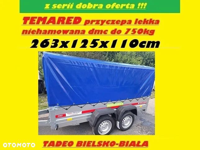 TEMARED PRO 2612/2 STELAŻ+PLANDEKA 80cm - 1