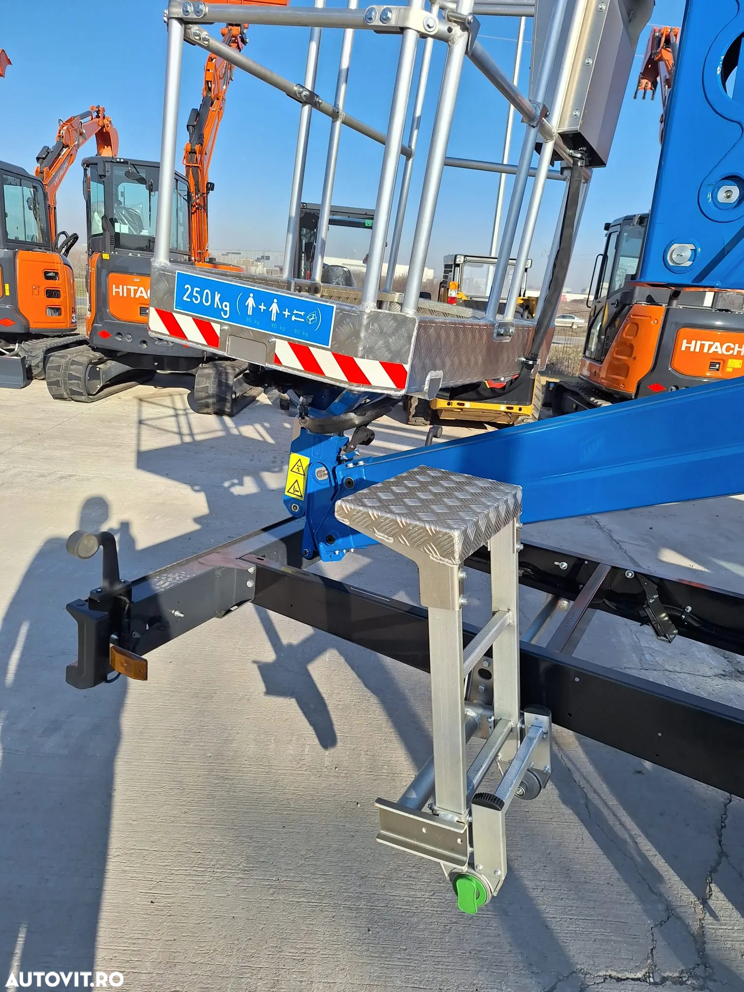 Iveco NACELA la 20m, marca CTE din Italia, sasiu Daily 3,490kg permis cat B, ridica 250kg, posibilitate leasing, PROMOTIE 81900 EUR+Tva - 26