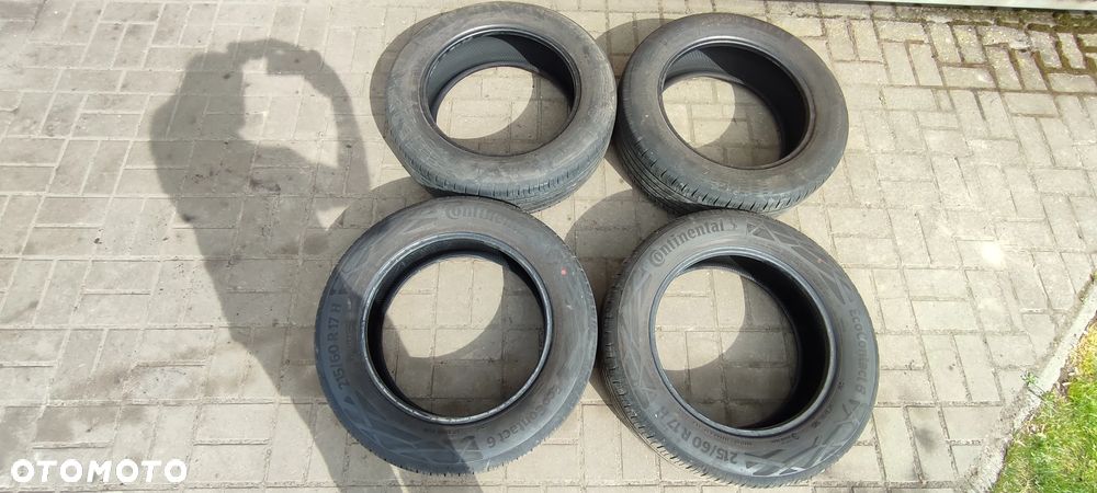 OPONY 215/60R17H CONTINENTAL ECOCONTACT 6 2x(3523) 2x (4819) 6.5 mm LATO KOMPLET 4 SZTUKI - 2