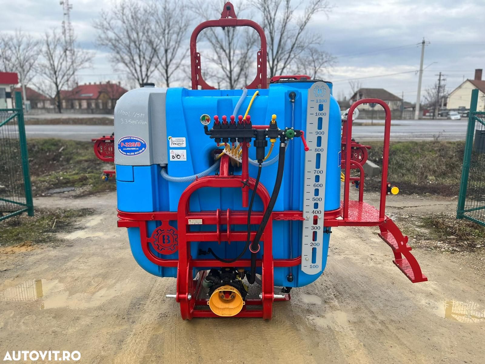 Terraking Instalatie de erbicidat purtat 600L-1200L 12/15/18M - 1
