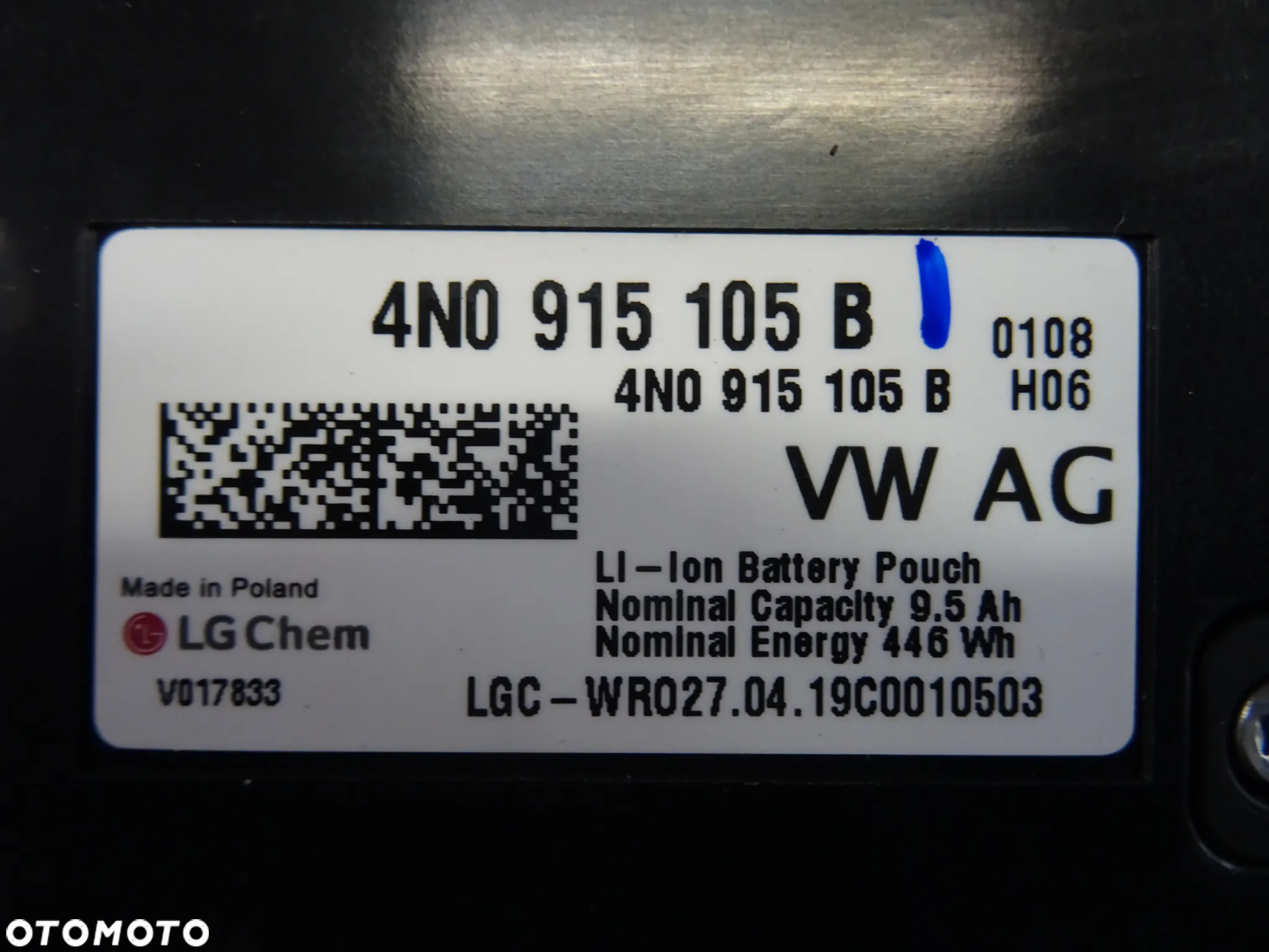 4N0915105B akumulator 48V Hybryda Audi A6 C8 A7 Q7 czesci - 2