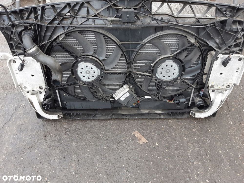 AUDI A7 4G 3.0 TDI PAS PRZEDNI WENTYLATORY CHŁODNICE KOMPLETNY - 4