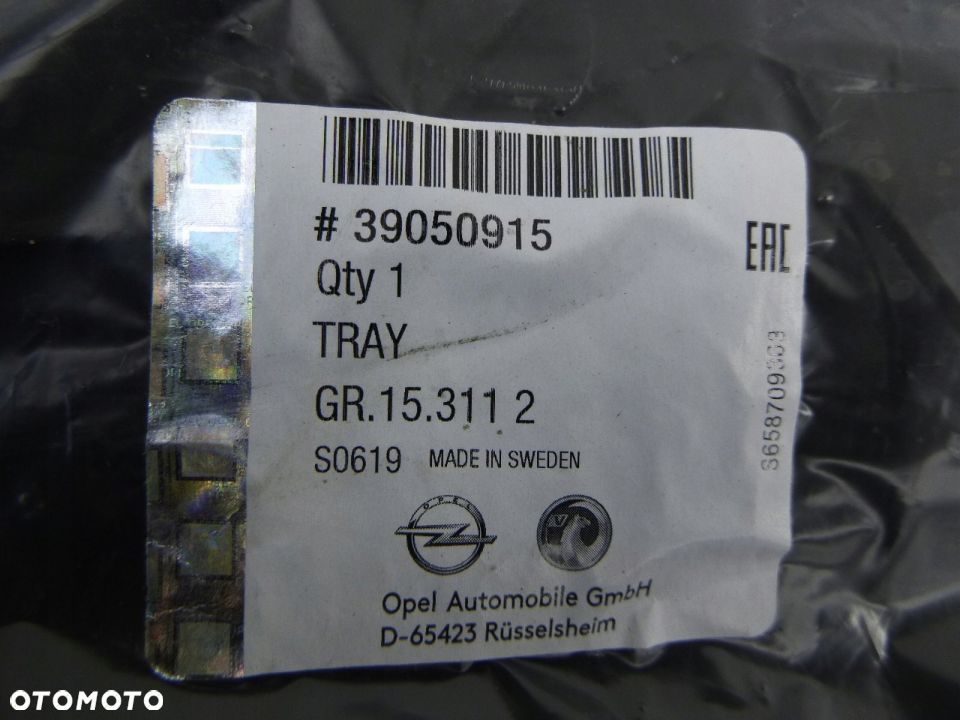 OPEL CROSSLAND X MATA DYWAN BAGAŻNIKA NOWY ORYGIN - 2