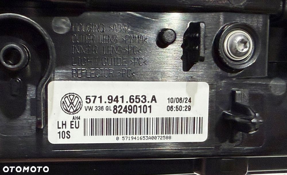prawa lampa led do jazdy dziennej drl vw tiguan iii 571941654a - 5