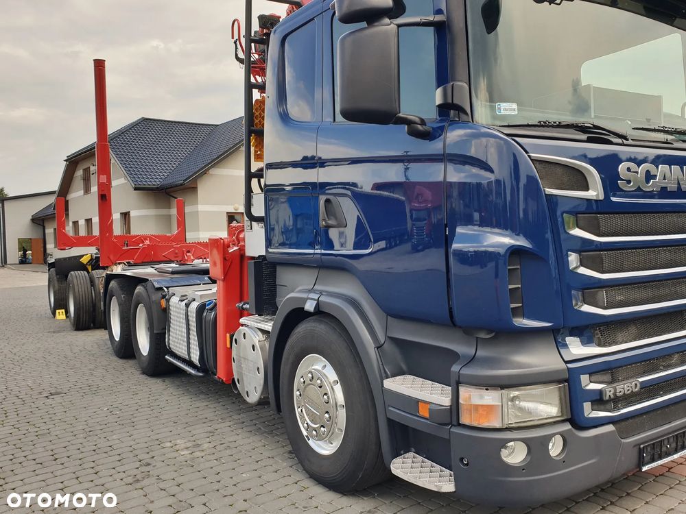 Scania R560 v8 6X4 DŻWIG LOGLIF 241 SL do lasu / drewna / dłużcy - 21