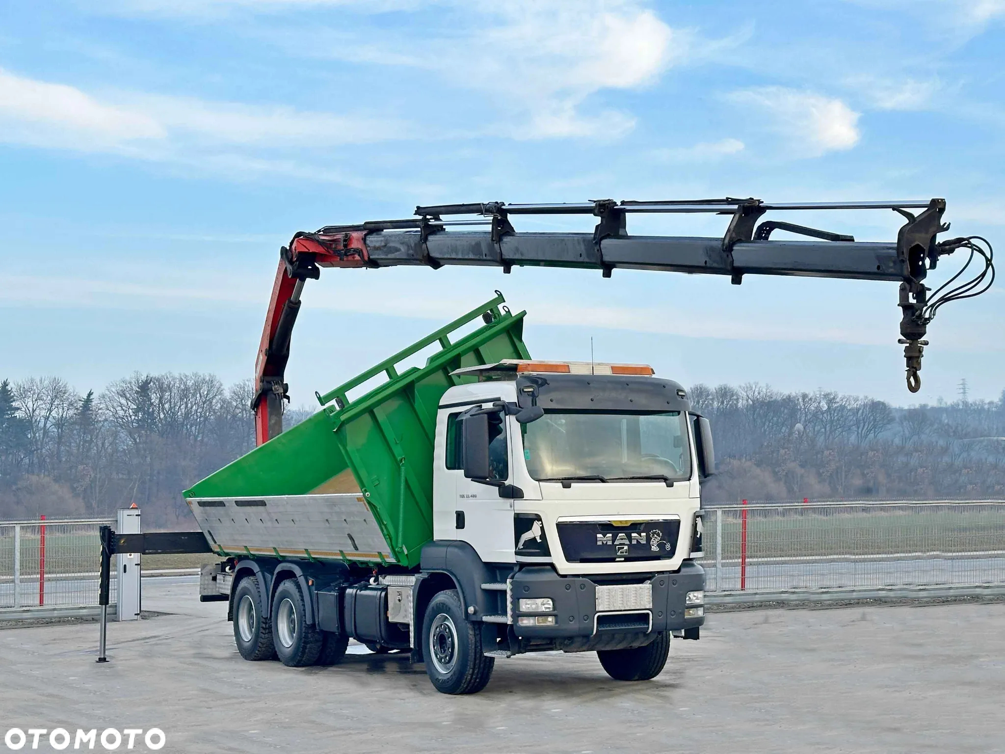 MAN TGS 33.480 * WYWROTKA 5,70 m * PK 23002 + PILOT * 6x4 - 2