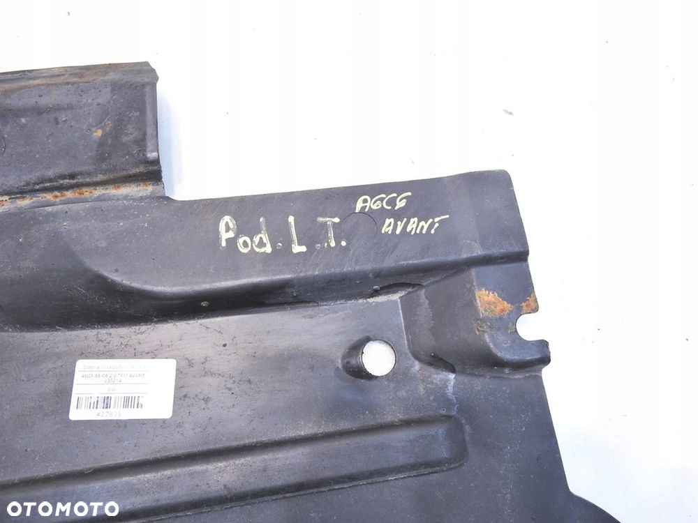 OSŁONA PODWOZIA LEWY TYŁ AUDI A6 C6 AVANT - 2