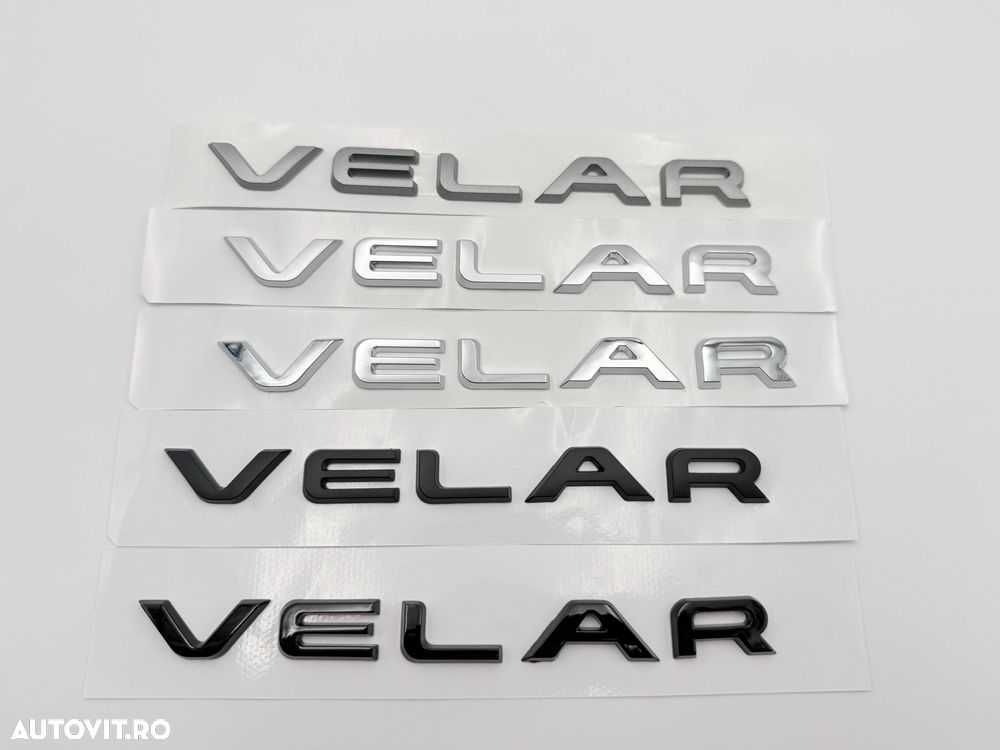 Emblema Compatibila Range Rover Land Rover VELAR - 3