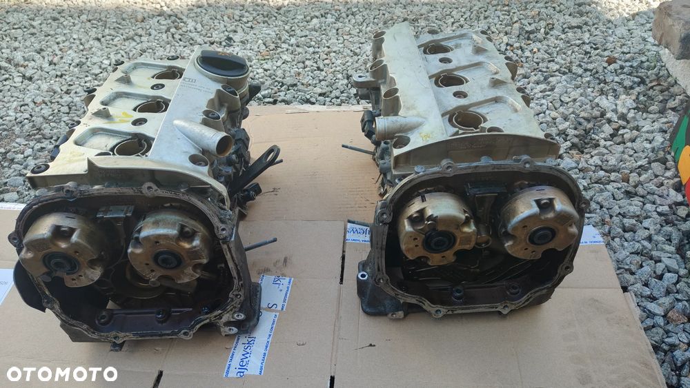 Audi A6 A8 a4 3.2 fsi BPK AUK Głowica Silnika Kompletna Lewa Prawa - 3