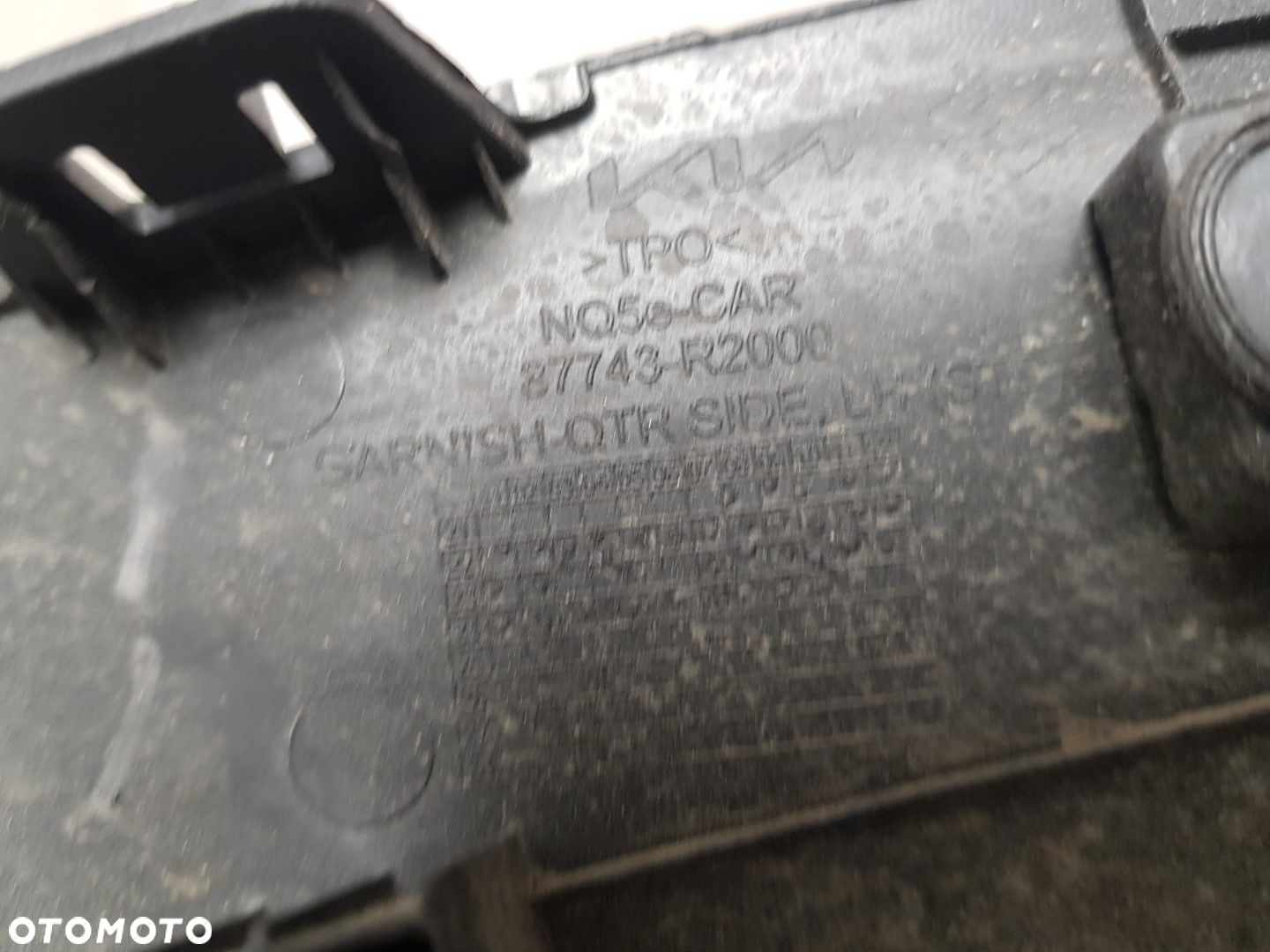 ORYGINALNA LISTWA BŁOTNIKA LEWA TYLNA KIA SPORTAGE 5 V 21-25 LEWY TYŁ  87743-R2000 - 4