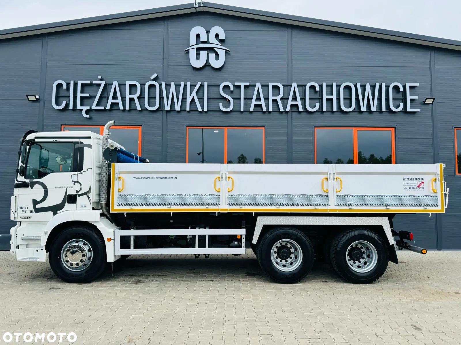 MAN MAN TGM TGS TGX 26.290 E6 // 6x4 // wywrotka 620cm // kiper // manual - 14
