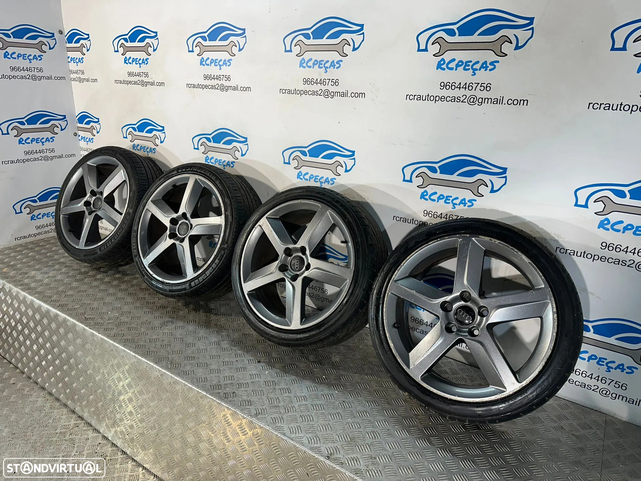 .Conjunto Jantes 18 Originais Seat Exeo ST 8J ET42 5x112 3R0601025B - 4
