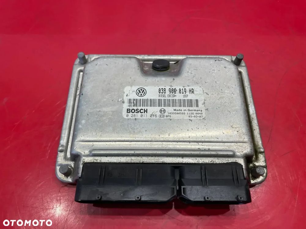 KOMPUTER, STEROWNIK VW POLO 9N 038906019HR - 1
