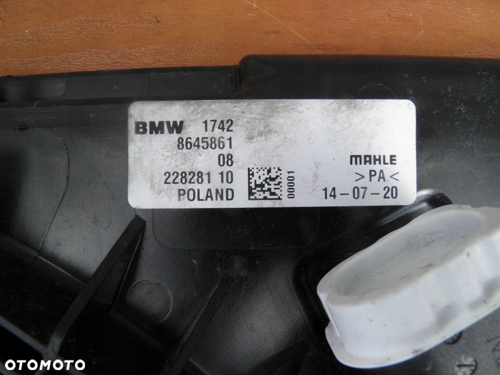 WENTYLATOR OBUDOWA WENTYLATORA BMW X1 F48 X2 F45 F46 8645638 17427617610 - 3