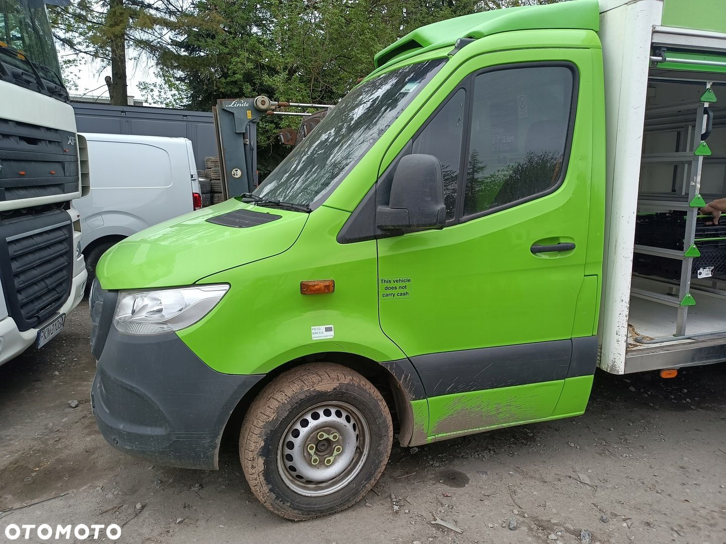 mercedes sprinter 907 910 kompletny przod maska blotnik zderzak lampa drzwi - 2