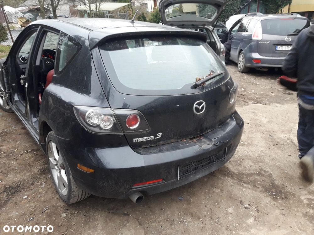 Mazda 3 BK 03-09 Klapa tylna szyba tylna pas belka  w kolor 22V Spojler - 13