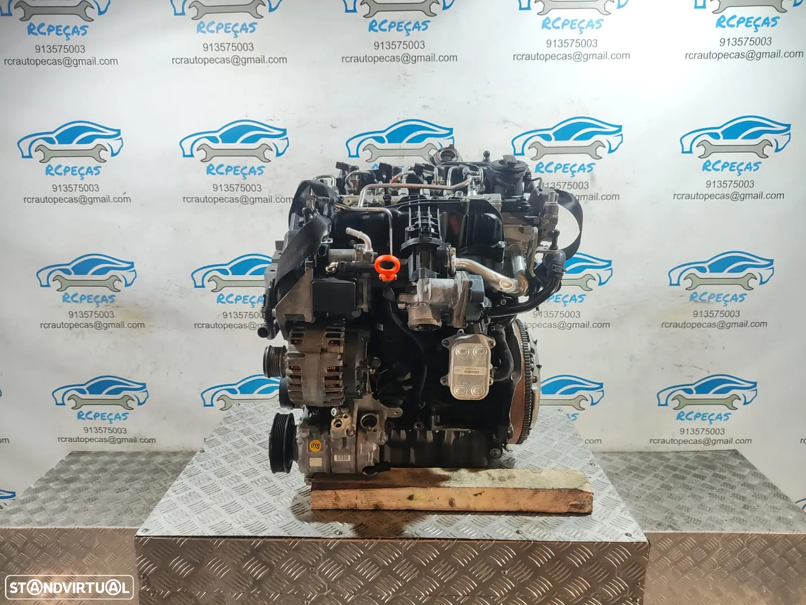 Motor VWAG Audi VW Volkswagen Seat 1.6 TDI 105cv CAY CAYD - 2