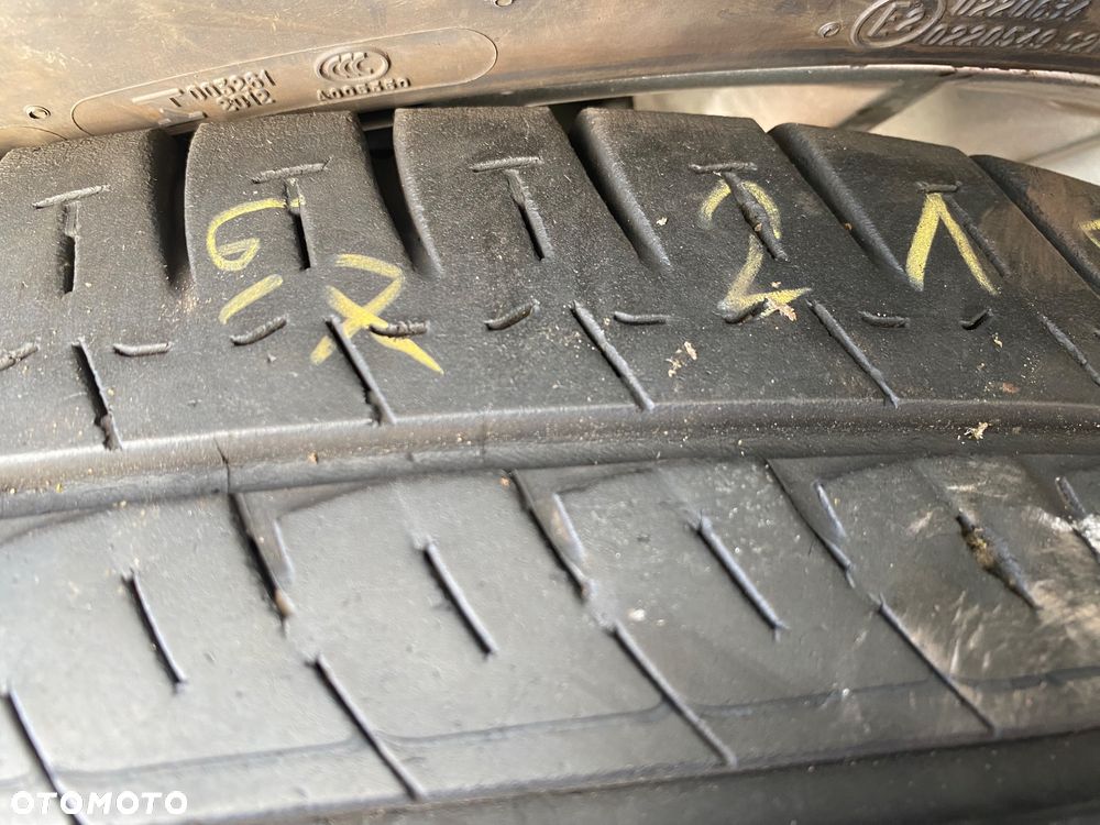 Koła aluminiowe .Super Stan.7,5x16 et 35 5x112 otwór 66,5 mm opony  Michelin 6,8 mm - 7