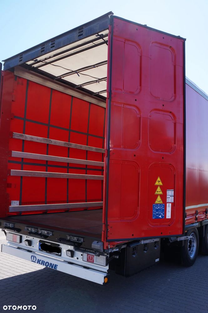 Krone MEGA FIRANKA OŚ PODNOSZONA DACH PODNOSZONY OPONY 95% - 5