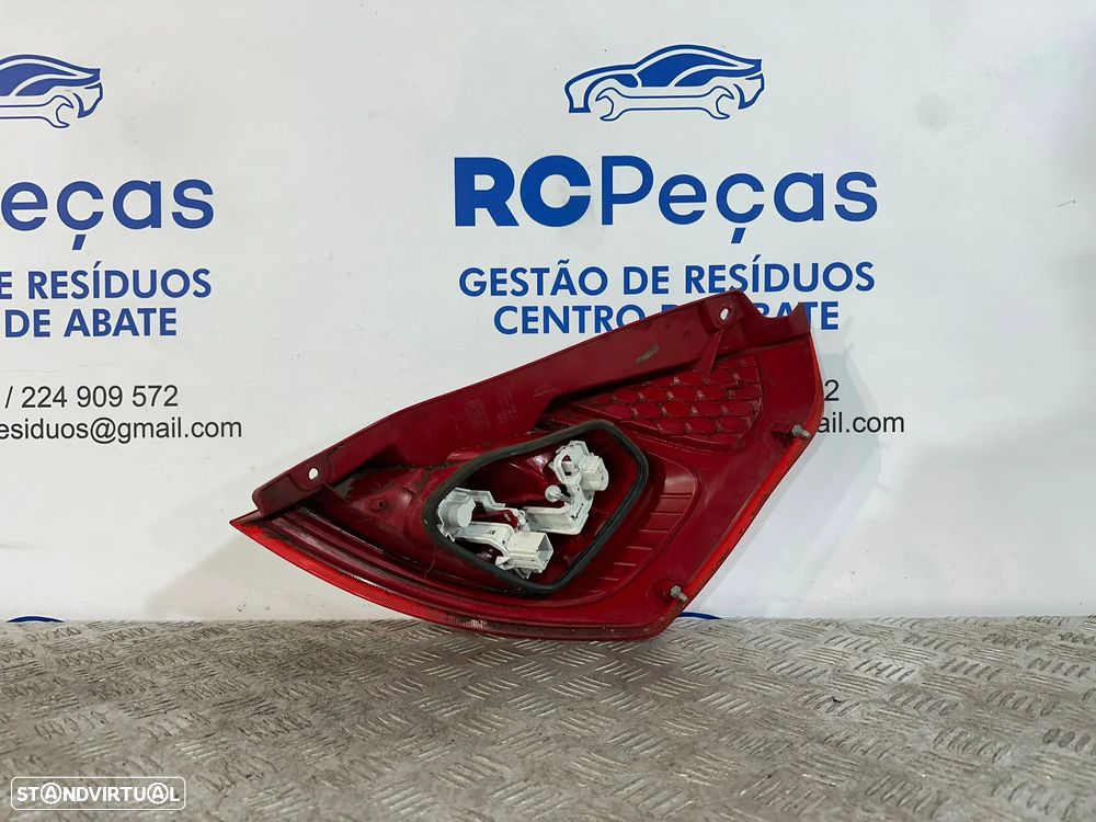 .Conjunto Farolins Farolim Traseiro Trás Esquerdo Direito Originais Ford Fiesta Mk6 VI 6 2008 - 2012 - 13