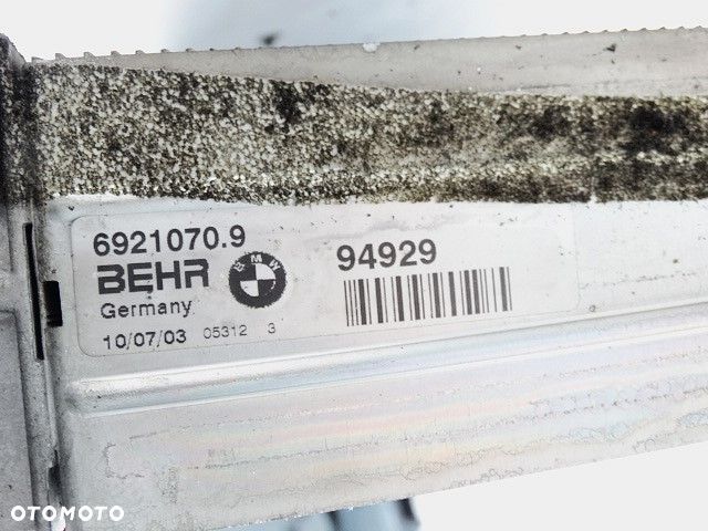 BMW 5 E60 E61  6 E63 E64  Parownik Klimatyzacji Chłodnica Chłodniczka Nagrzewnicy Europa   64116921070 6921070 64119238655 9238655 64116946043 6946043 BEHR  BMW 520d 523i 525i 530d 530i 530xi 530xd 540i 545i 550i M5 630i 645Ci 650i M6 635d - 8