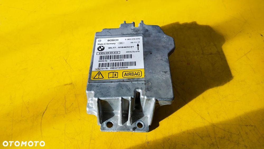 SENSOR STEROWNIK AIRBAG BMW E87 9184432 - 1