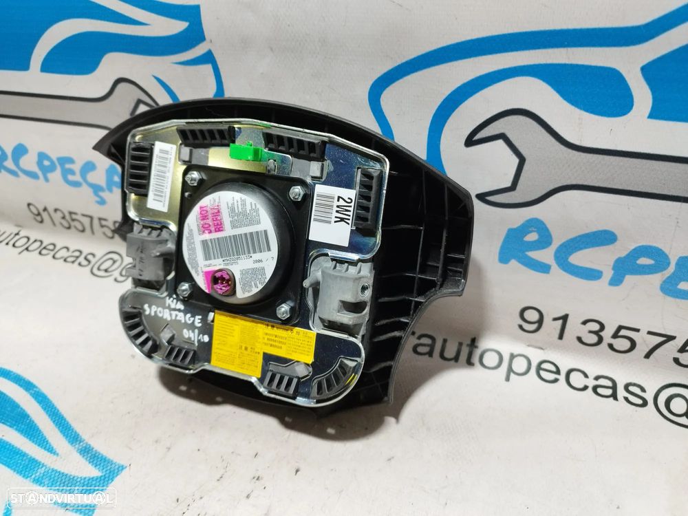 AIRBAG VOLANTE GUIADOR KIA SPORTAGE II 2 MK2 JE KM 569001F200 DELPHI - 2