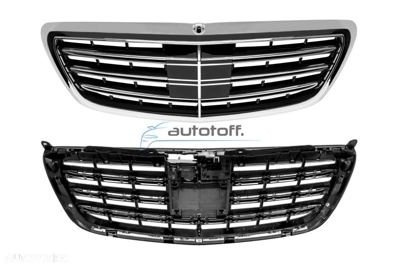 Pachet exterior Mercedes S-Class W222 (2013+) Conversie (2017+) Facelift S63 Design - 6
