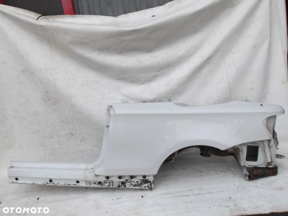 BŁOTNIK LEWY TYŁ TYLNY ĆWIARTKA BMW E88 CABRIO KABRIO ALPINWEISS F-VAT - 1
