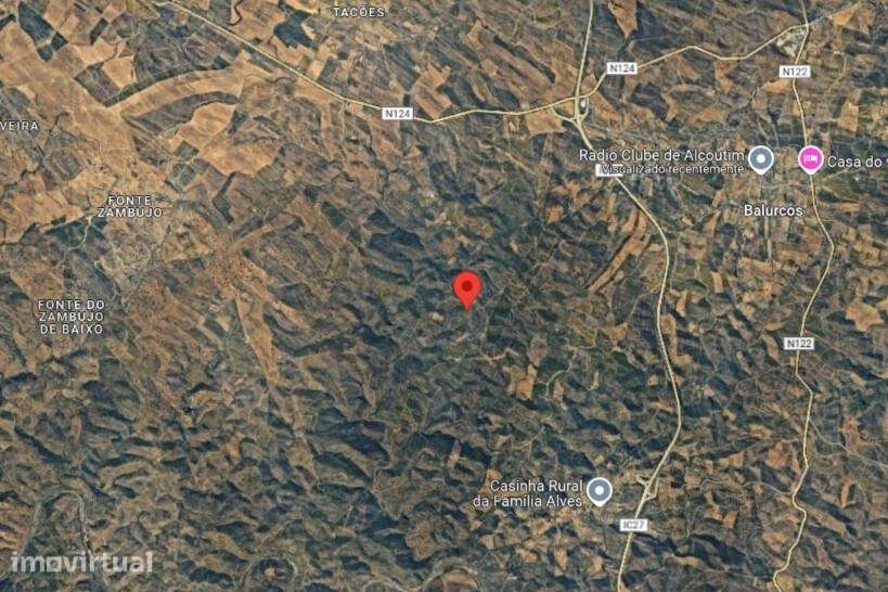 Terreno Rústico com 7060m2 entre Pereiro e Alcoutim. - Grande imagem: 3/3