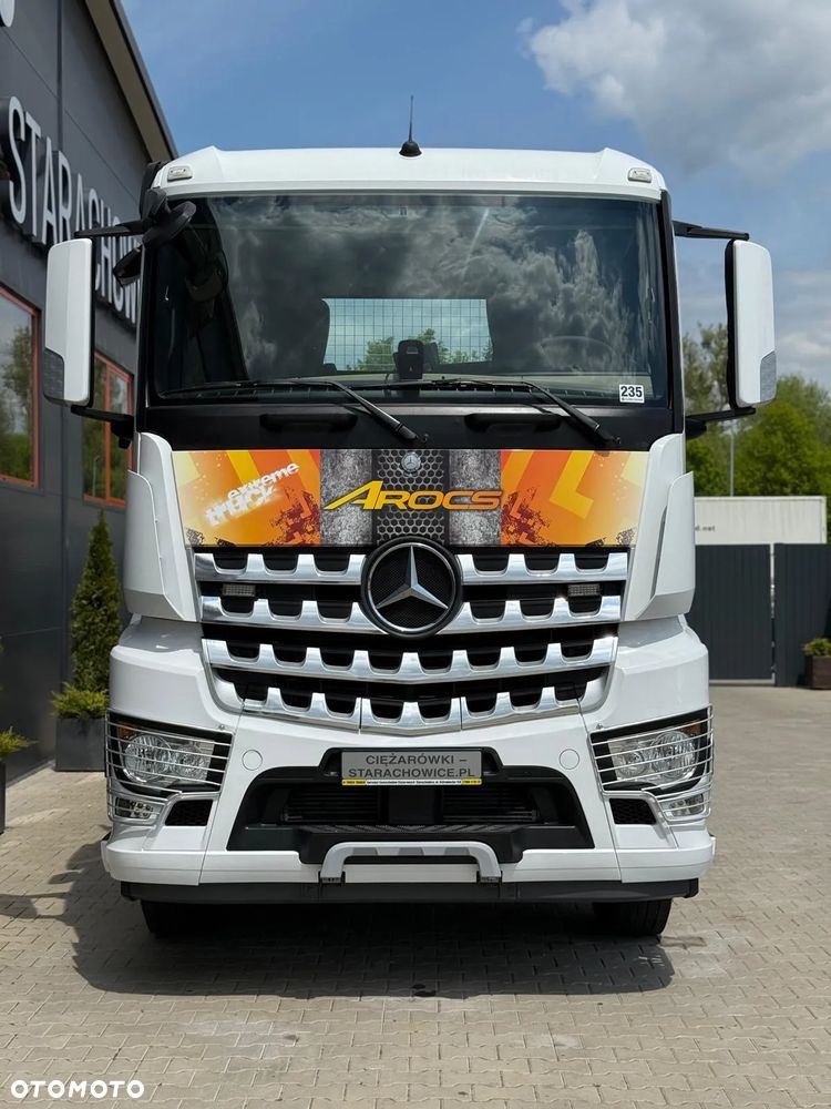 Mercedes-Benz Arocs Actros 3236 // E6 // 8x4 // Palfinger PK48002 z radiem // energetyka budowlanka skrzynia kran crane żuraw dzwig - 19