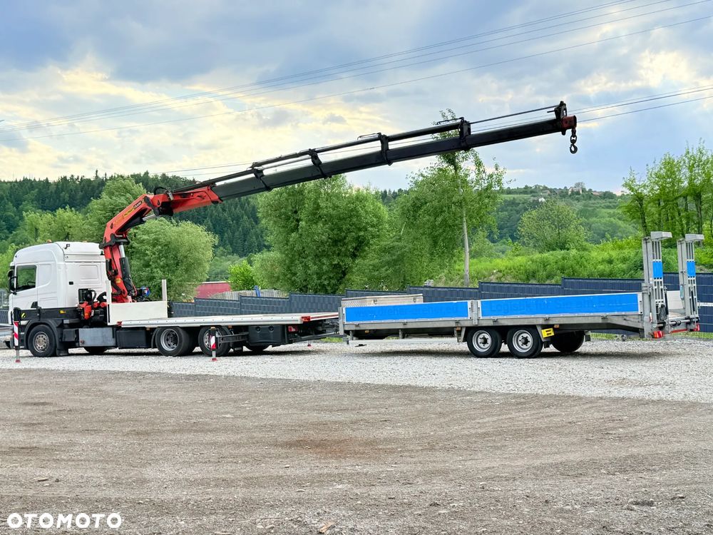 Scania * SCANIA G400 * Zestaw + Przyczepa * HDS Palfinger Kran PK 42500 * 3 Osie * Sprowadzona * Bardzo Dobry Stan * - 18